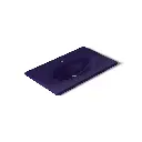 Kohler 3051-1-DGB Iron/Impressions Ci Itb, 37 In, 1-Hole