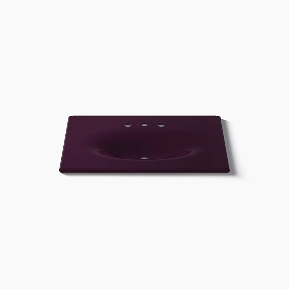 Kohler 3051-8-PLM Iron/Impressions Ci Itb, 37 In, 8Cc