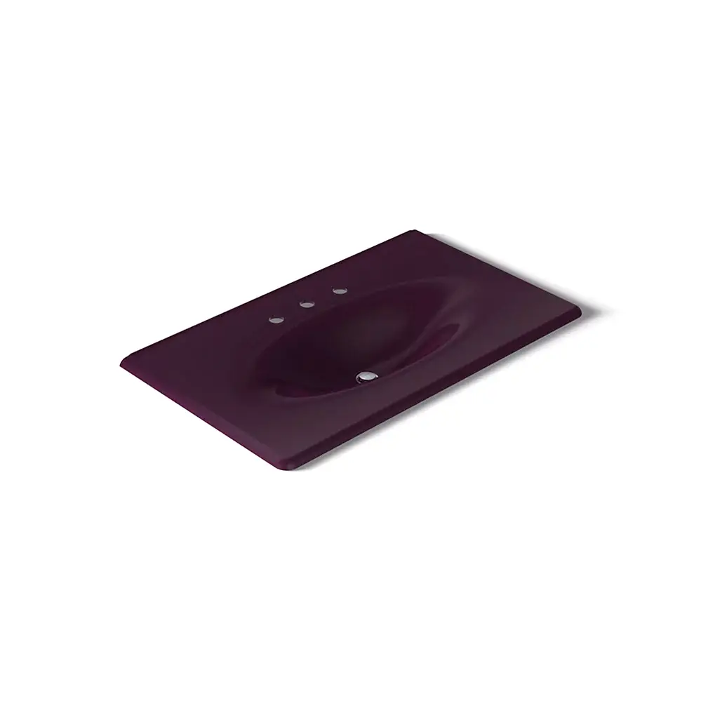 Kohler 3051-8-PLM Iron/Impressions Ci Itb, 37 In, 8Cc