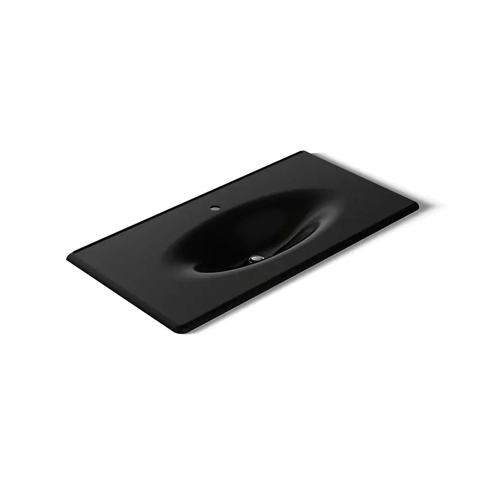 Kohler 3052-1-7 Iron/Impressions Ci Itb, 43 In, 1-Hole