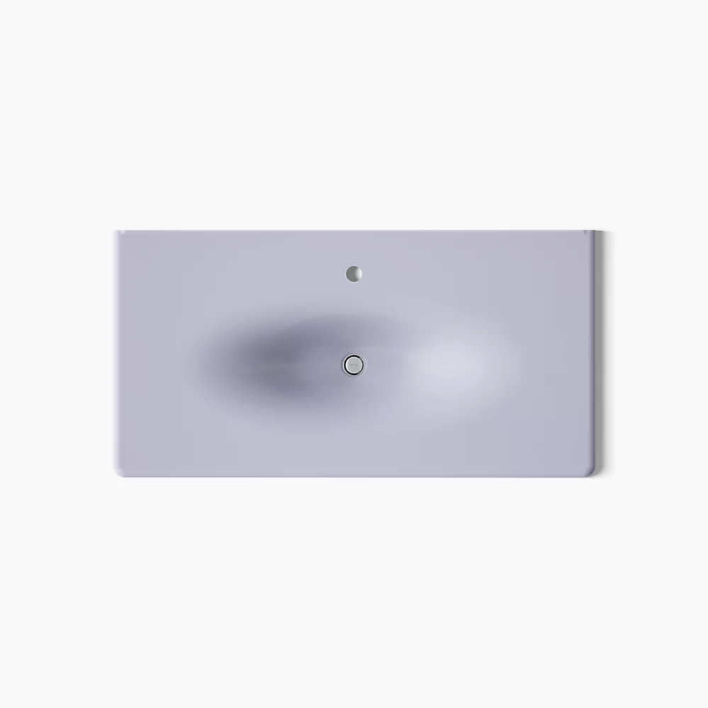 Kohler 3052-1-GRL Iron/Impressions Ci Itb, 43 In, 1-Hole