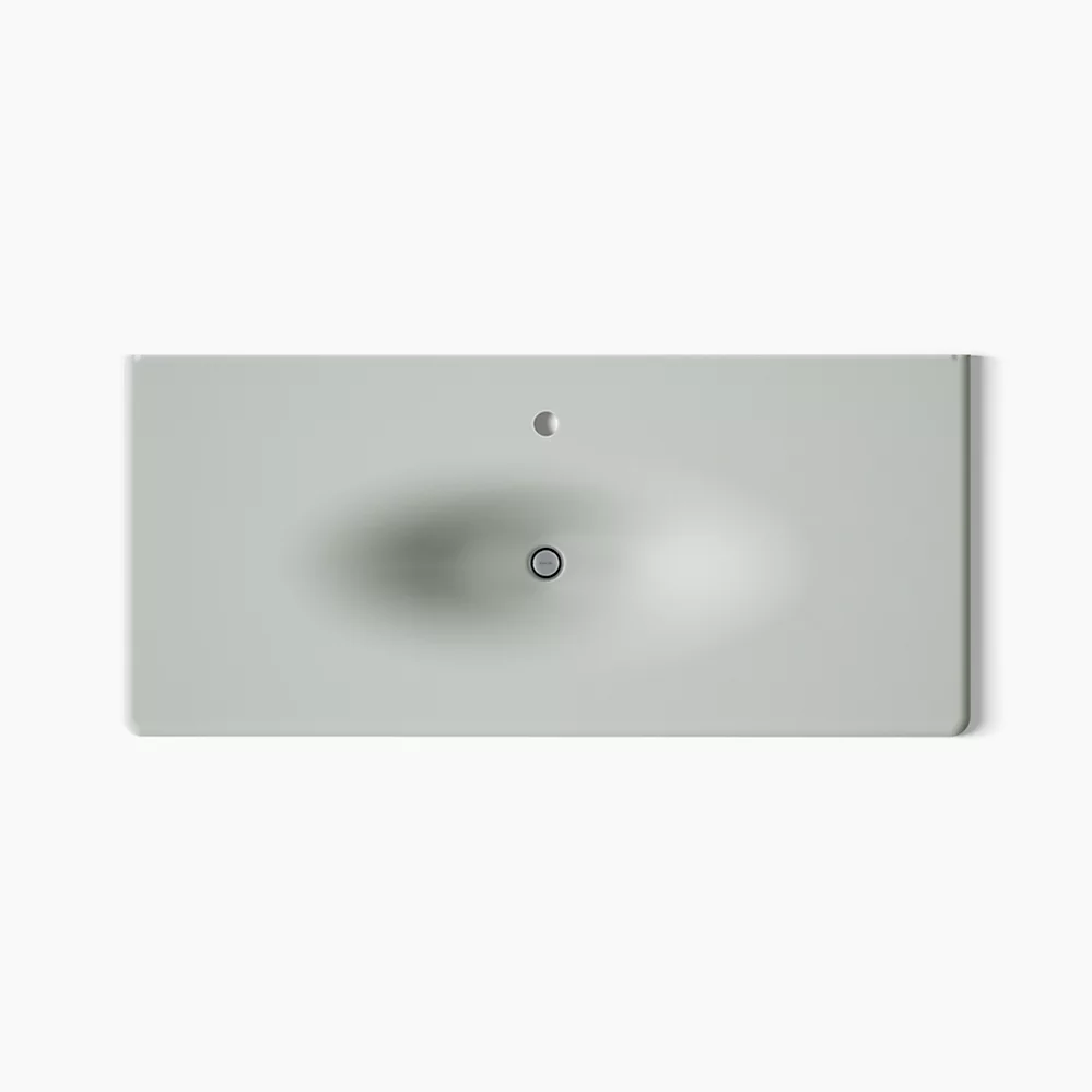 Kohler 3053-1-FF Iron/Impressions Ci Itb, 49In, 1-Hole