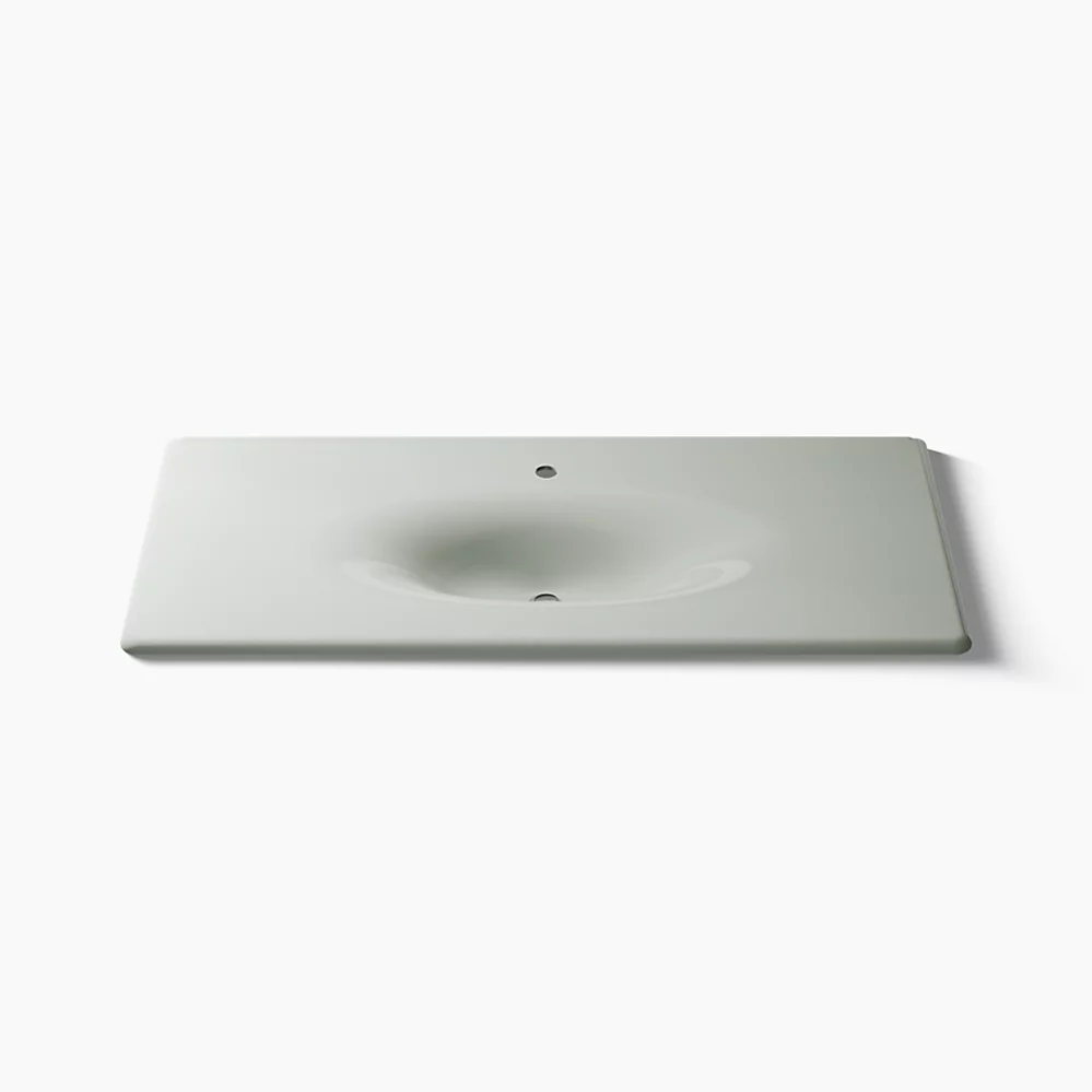 Kohler 3053-1-FF Iron/Impressions Ci Itb, 49In, 1-Hole