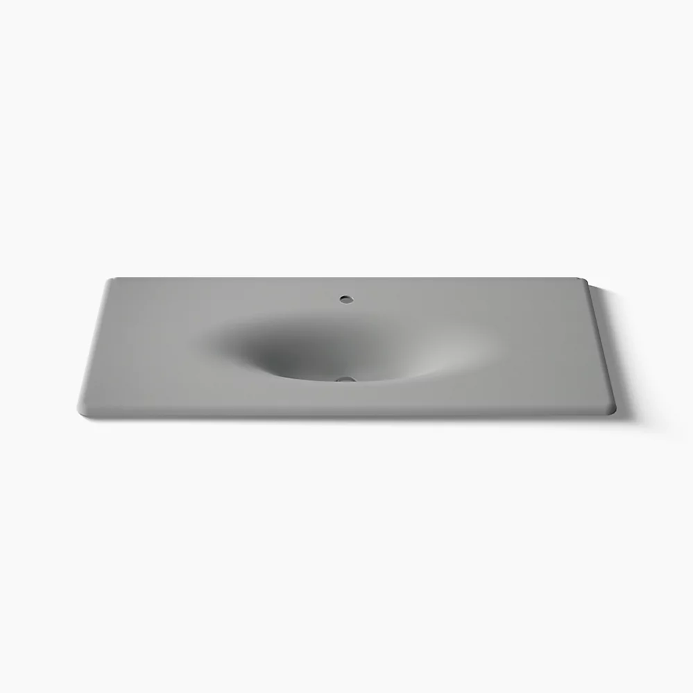 Kohler 3053-1-FT Iron/Impressions Ci Itb, 49In, 1-Hole