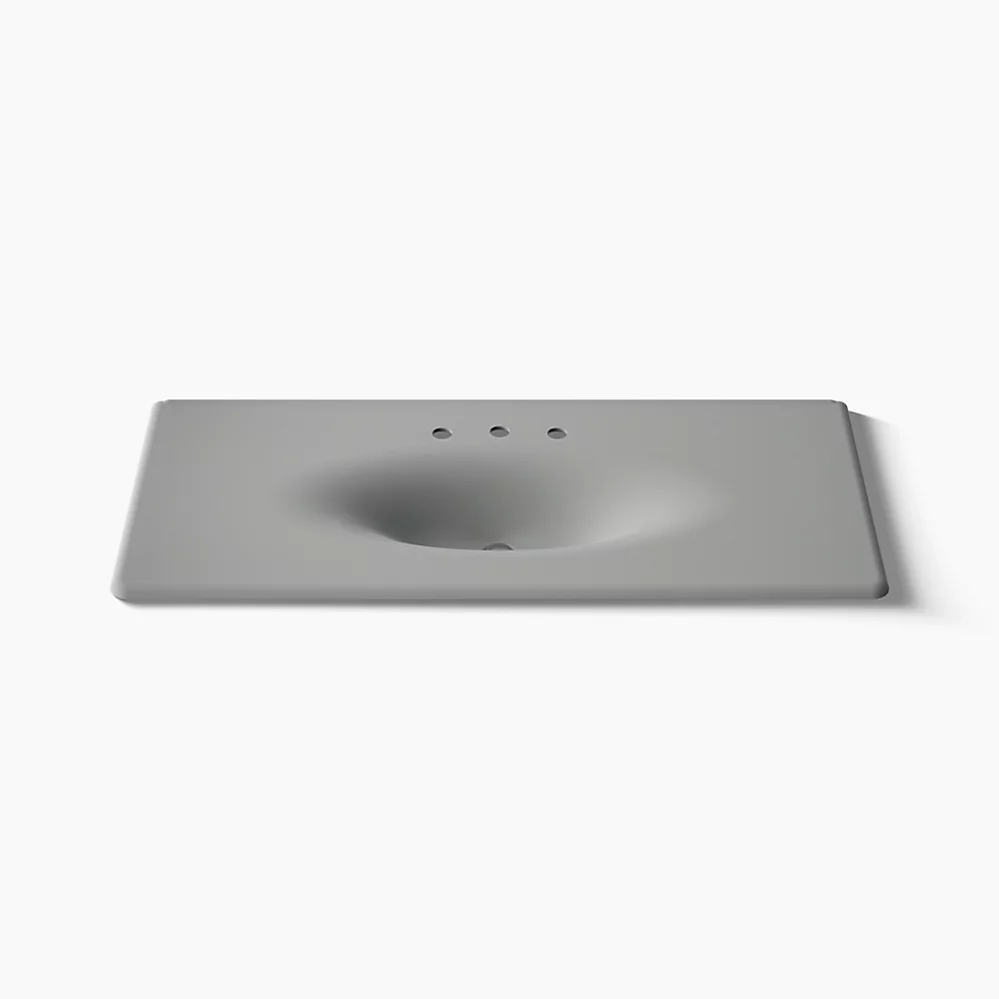 Kohler 3053-8-FT Iron/Impressions Ci Itb, 49 In, 8Cc
