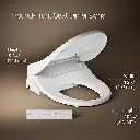 Kohler 30804-0 Purewash E880 Bidet Seat Round