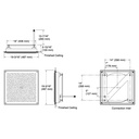Kohler 31110-G-58 Real Rain Overhead Panel 1.75 Gpm