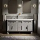 Kohler 31246-ASB-1WT Quo Vanity 60 Inches