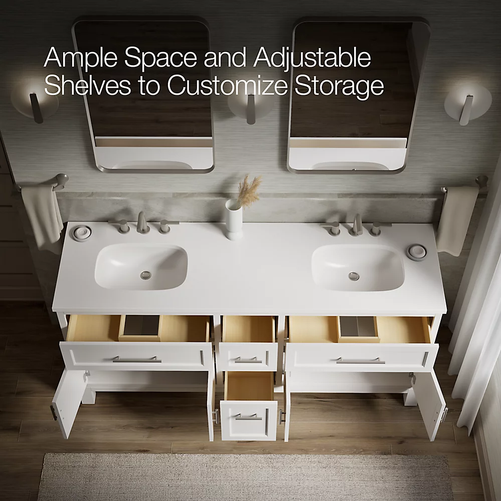 Kohler 31247-ASB-0 Quo Vanity 72 Inches