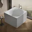 Kohler 31404-HW1 Stillness Soak Freestanding Bath
