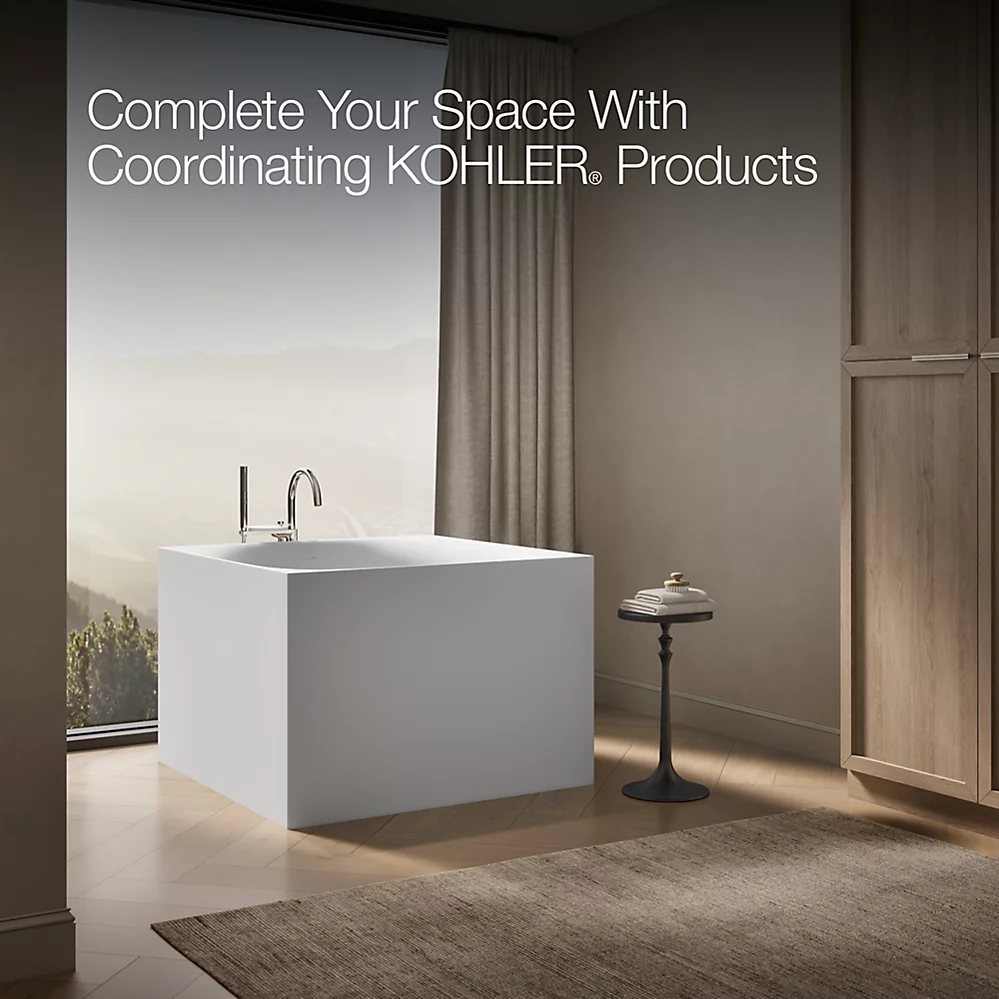 Kohler 31404-HW1 Stillness Soak Freestanding Bath