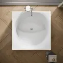 Kohler 31404-HW1 Stillness Soak Freestanding Bath