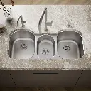 Kohler 3166-NA Undertone Triple Ss Sink, Rh