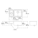 Kohler 3174-L-NA Undertone Hi/Low Ss Sink, Lh