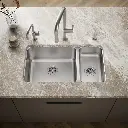 Kohler 3174-NA Undertone Hi/Low Ss Sink, Rh