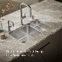 Kohler 3174-NA Undertone Hi/Low Ss Sink, Rh