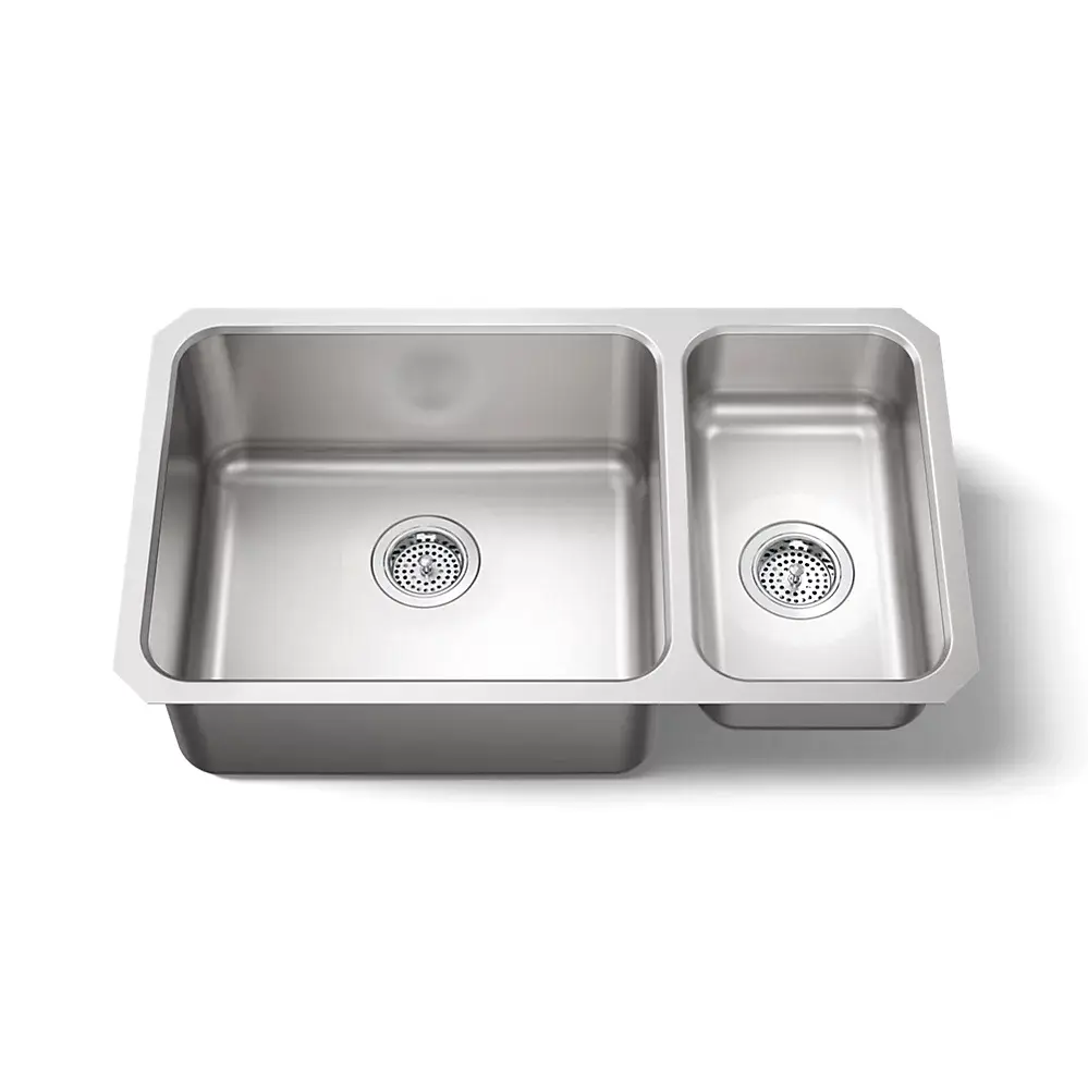 Kohler 3174-NA Undertone Hi/Low Ss Sink, Rh