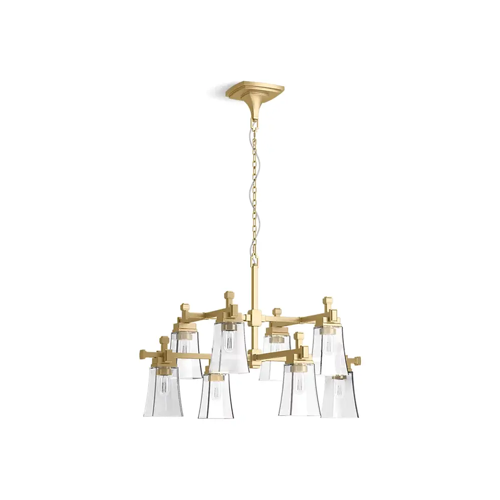 Kohler 31759-CH08-2GL Riff 8 Light Chandelier