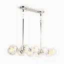 Kohler 31766-CH10-SNL Bellera 10 Light Linear Chandelier