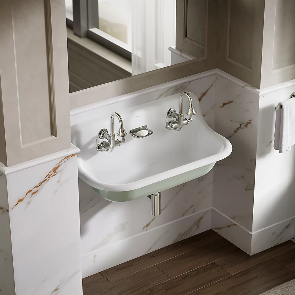 Kohler 3200-PAG-0 Brockway 3' Wash Sink