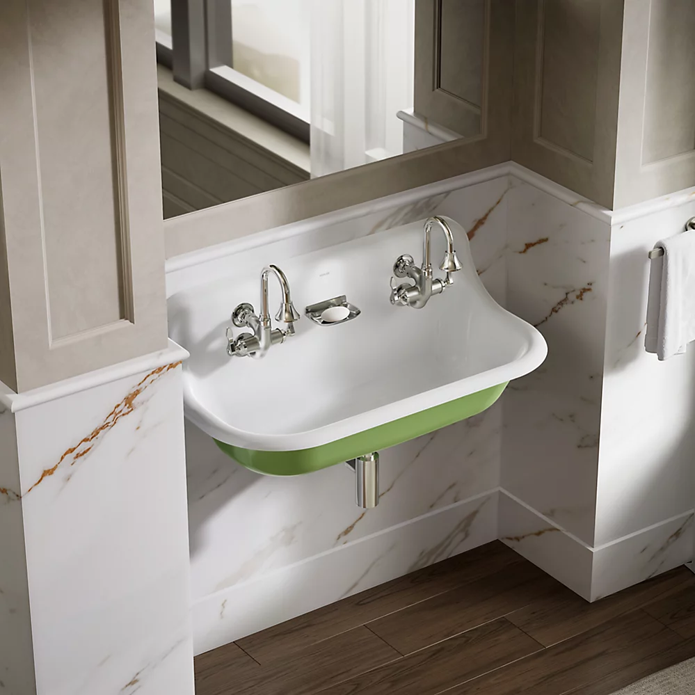 Kohler 3200-PFG-0 Brockway 3' Wash Sink
