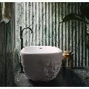 Kohler 32131-HW1 Landshapes Freestanding Bath