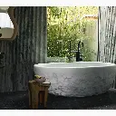 Kohler 32131-HW1 Landshapes Freestanding Bath