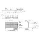 Kohler 32173-ASB-0 Spacity Vanity 60 Inches