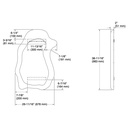 Kohler 32317-STH Landshapes Mirror 39 X 27
