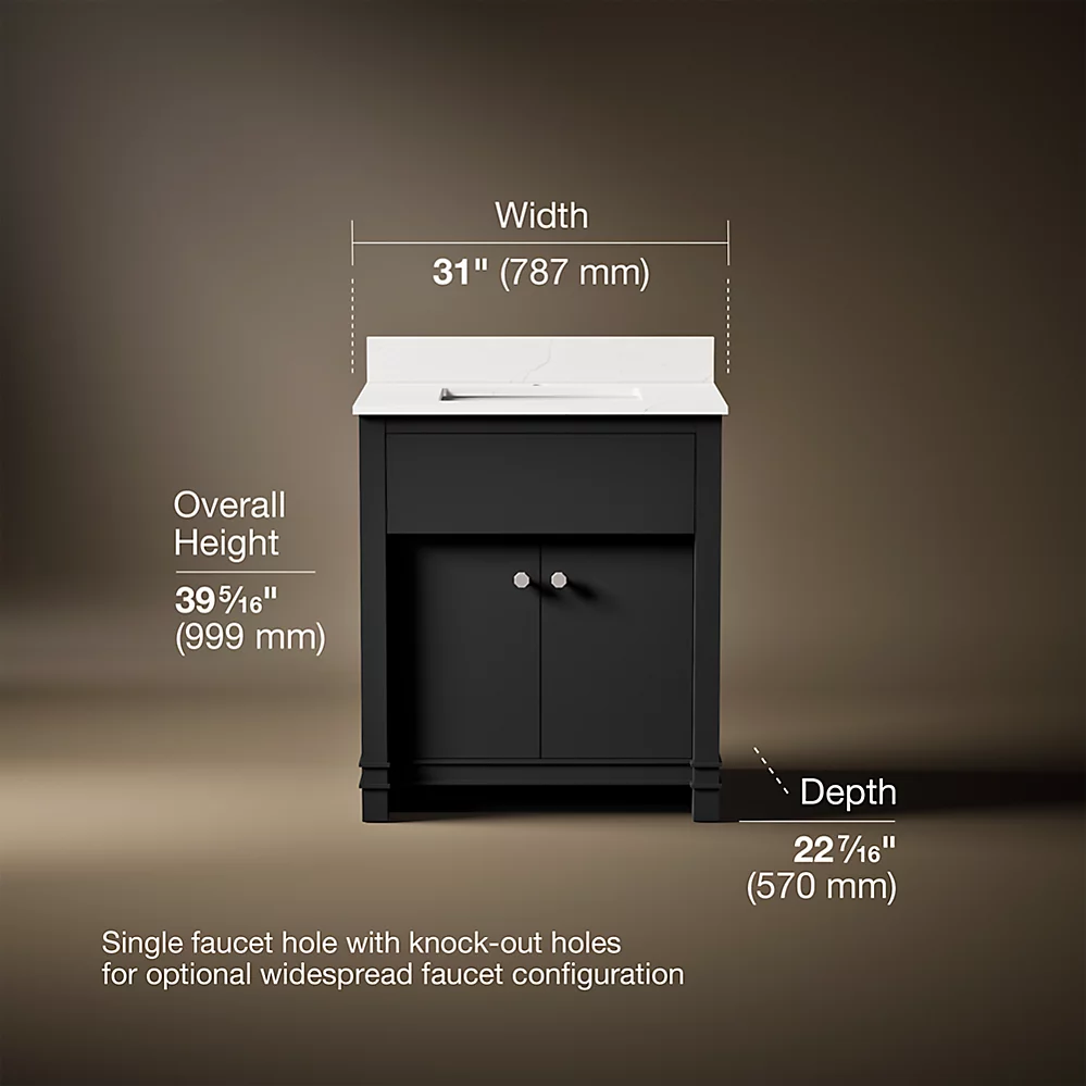 Kohler 33265-DWG 30 Alouette Vanity Set