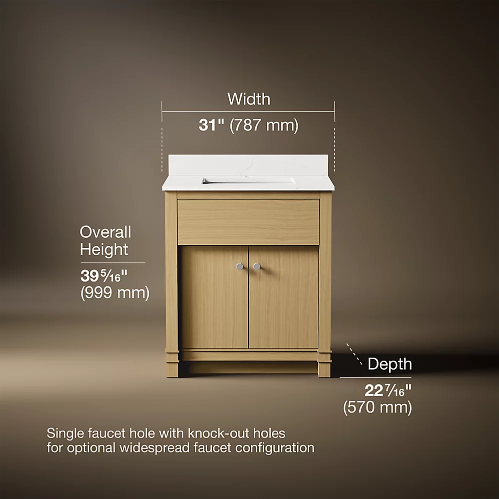 Kohler 33265-WEK 30 Alouette Vanity Set