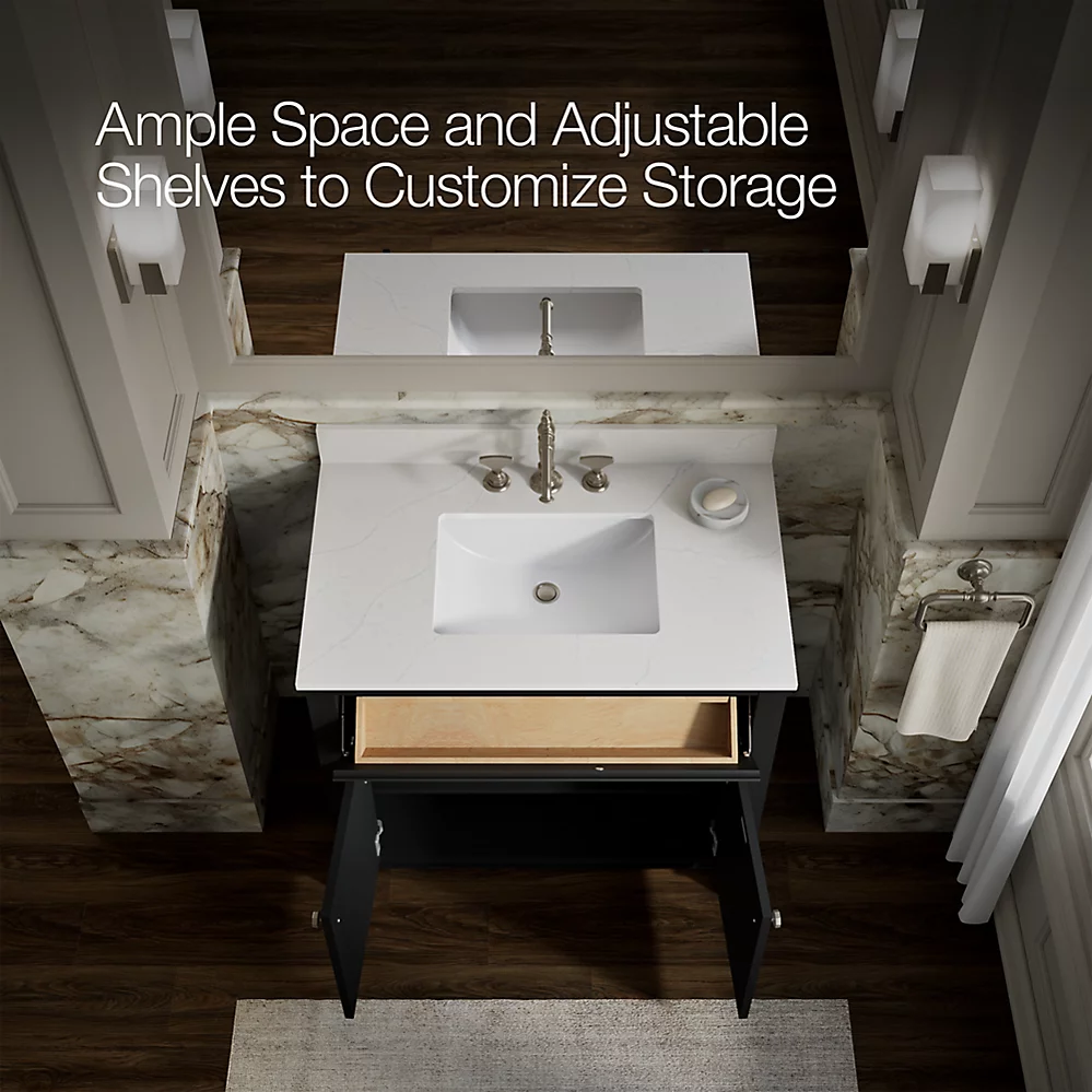 Kohler 33266-DWG 36 Alouette Vanity Set