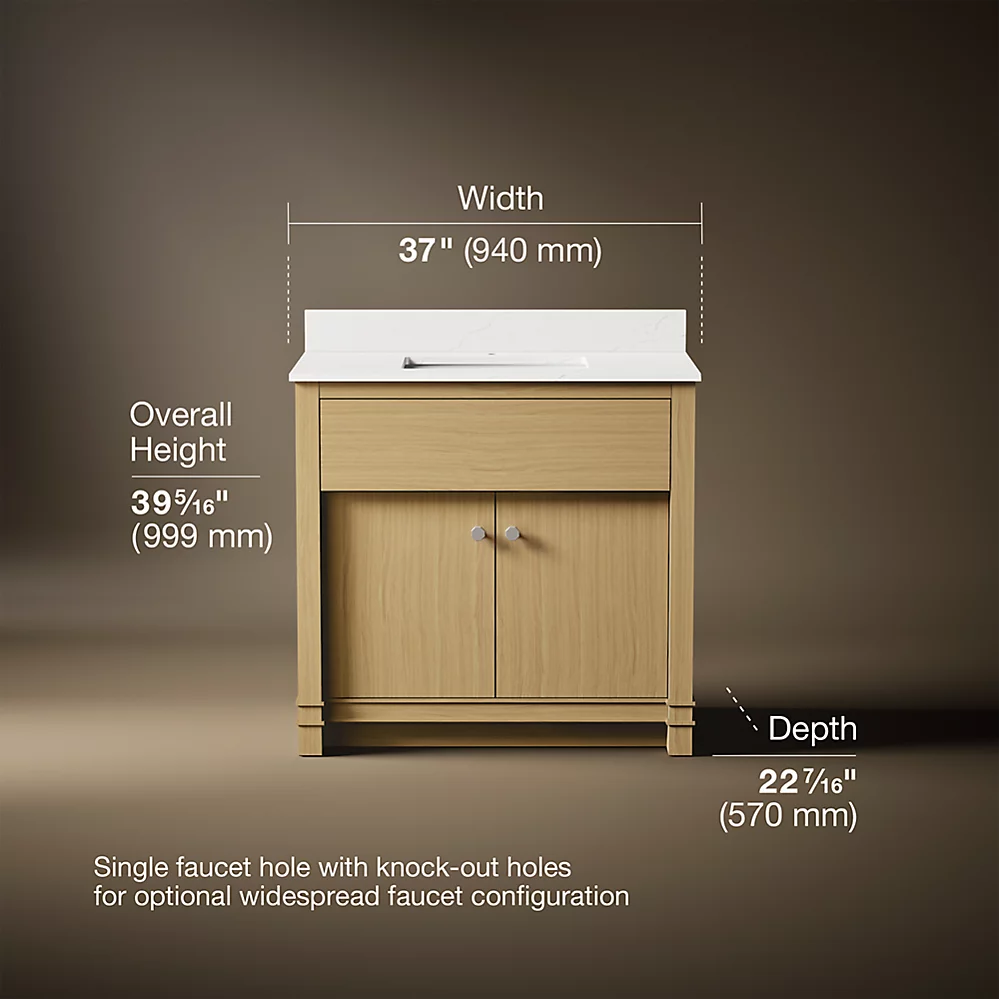 Kohler 33266-WEK 36 Alouette Vanity Set