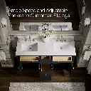 Kohler 33293-DWG 60 Alouette Vanity Set