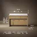 Kohler 33293-WEK 60 Alouette Vanity Set