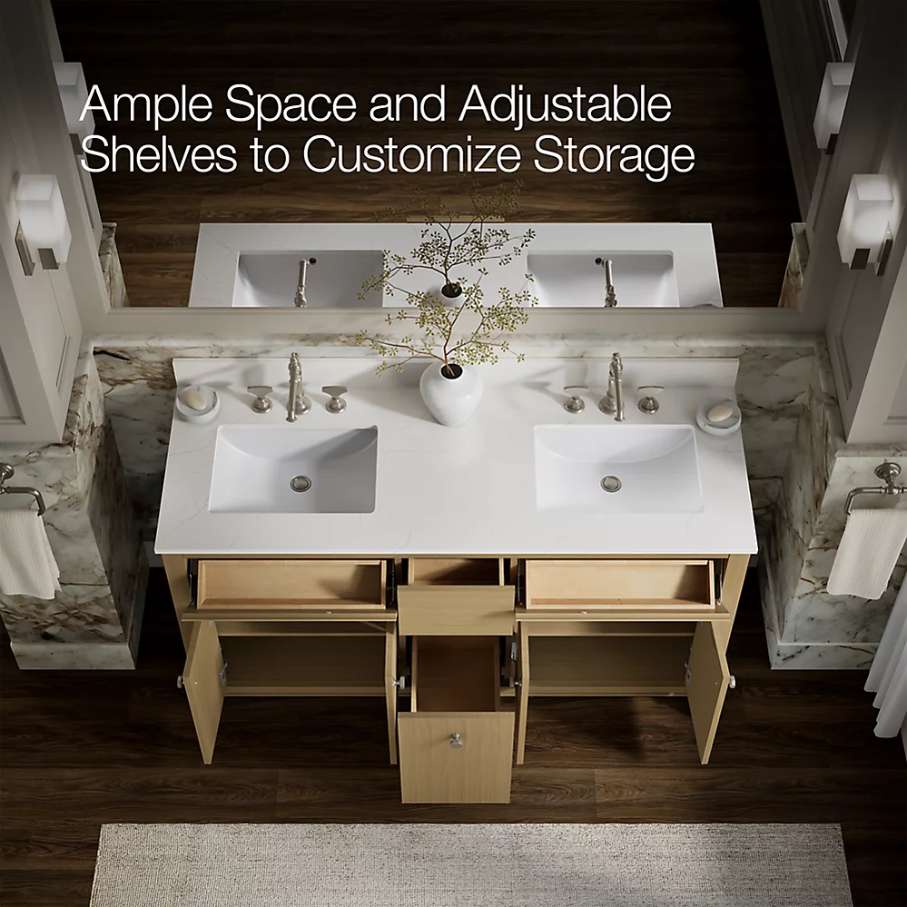 Kohler 33293-WEK 60 Alouette Vanity Set
