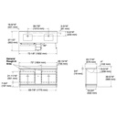 Kohler 33294-DWG 72 Alouette Vanity Set
