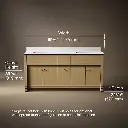 Kohler 33294-WEK 72 Alouette Vanity Set
