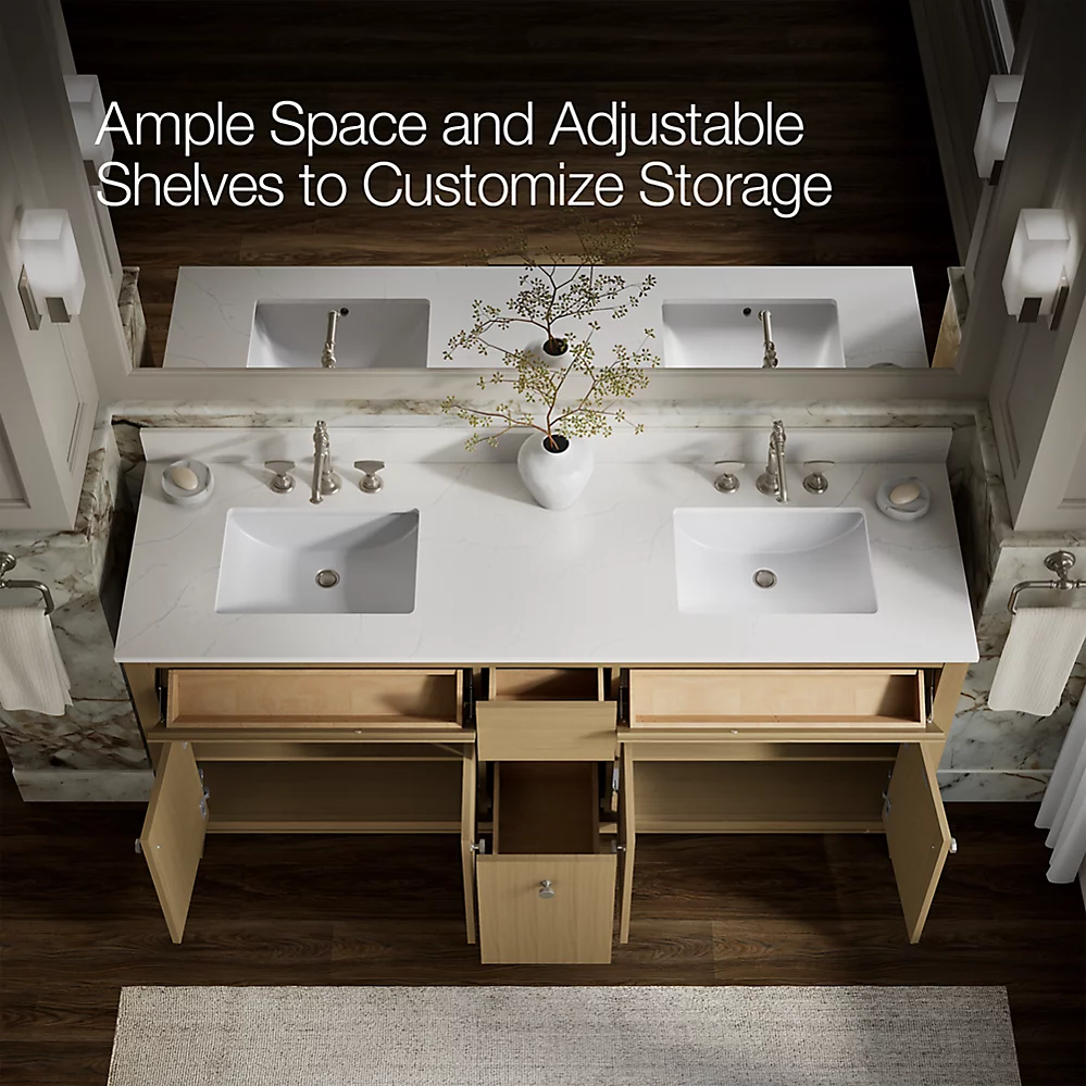 Kohler 33294-WEK 72 Alouette Vanity Set