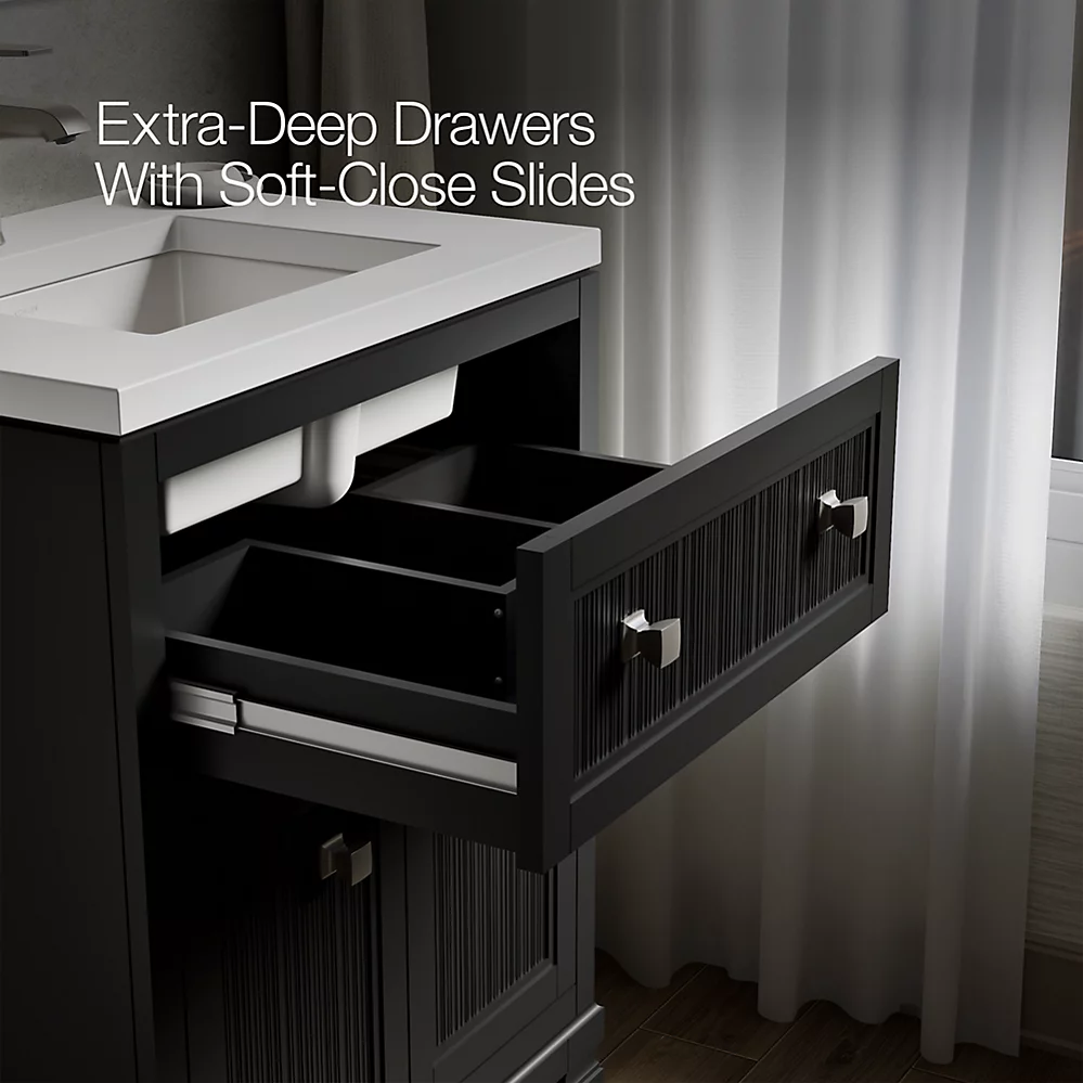 Kohler 33535-ASB-1WX Hearthaven Vanity 24 Inches