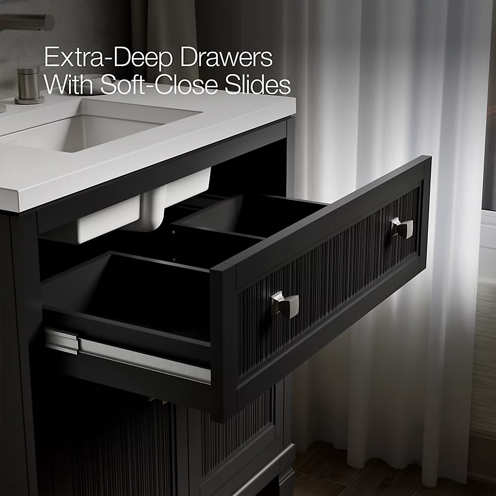Kohler 33536-ASB-1WX Hearthaven Vanity 30 Inches