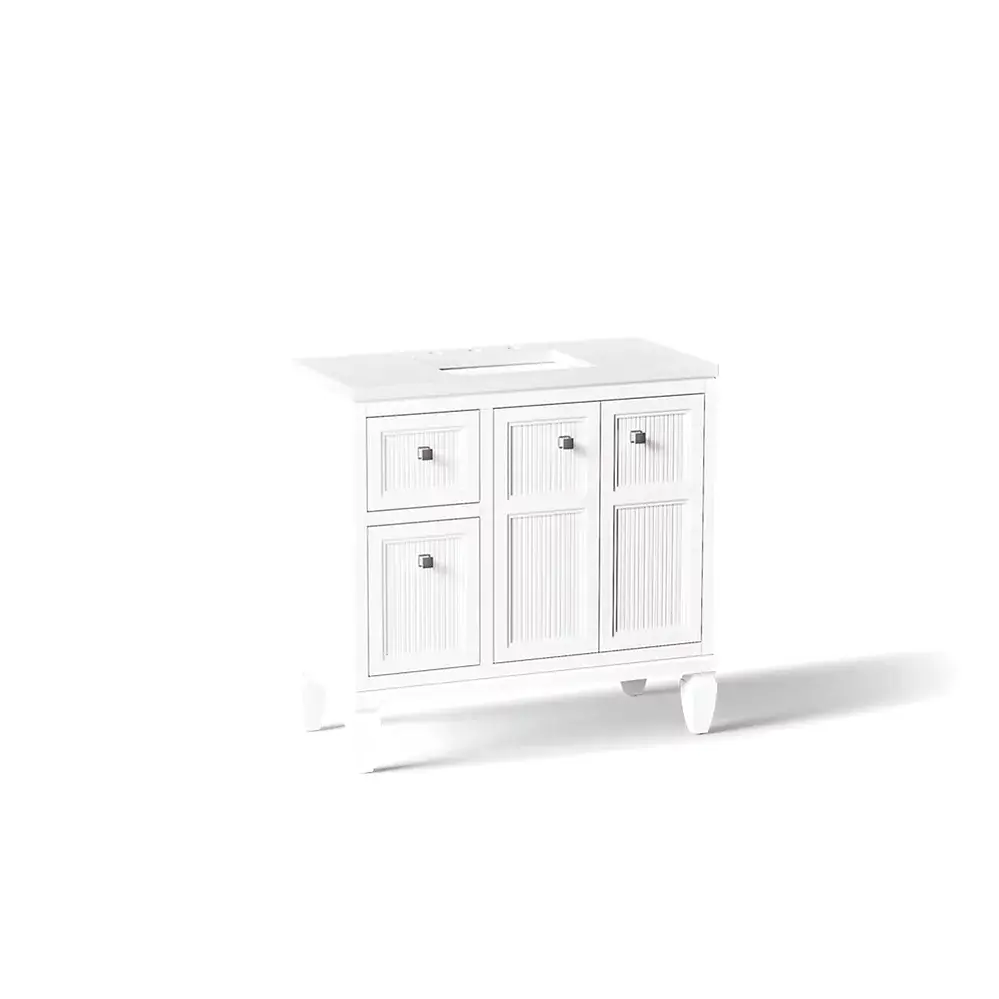 Kohler 33537-ASB-0 Hearthaven Vanity 36" White