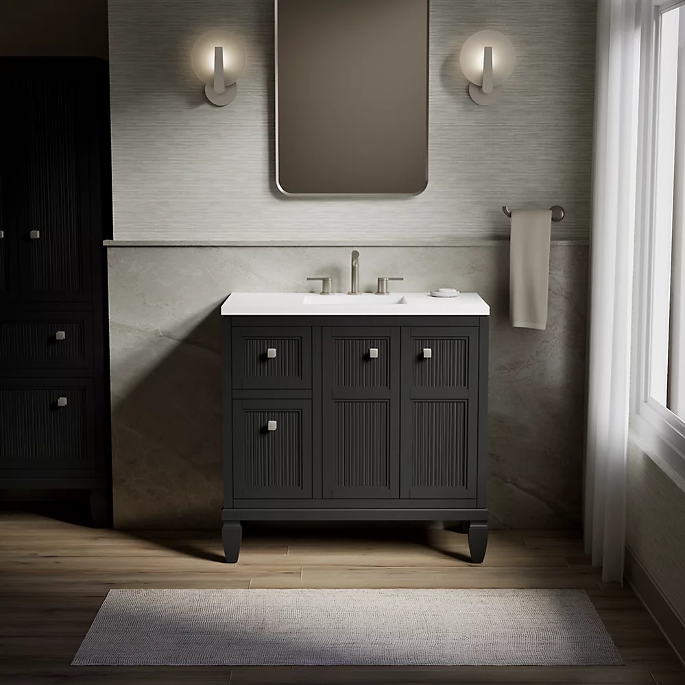 Kohler 33537-ASB-1WX Hearthaven Vanity 36 Inches