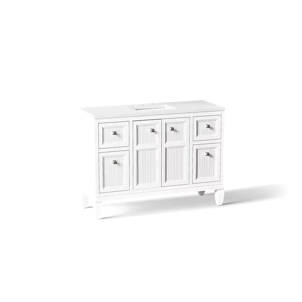 Kohler 33538-ASB-0 Hearthaven Vanity 48" White
