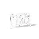 Kohler 33539-ASB-0 Hearthaven Vanity 60
