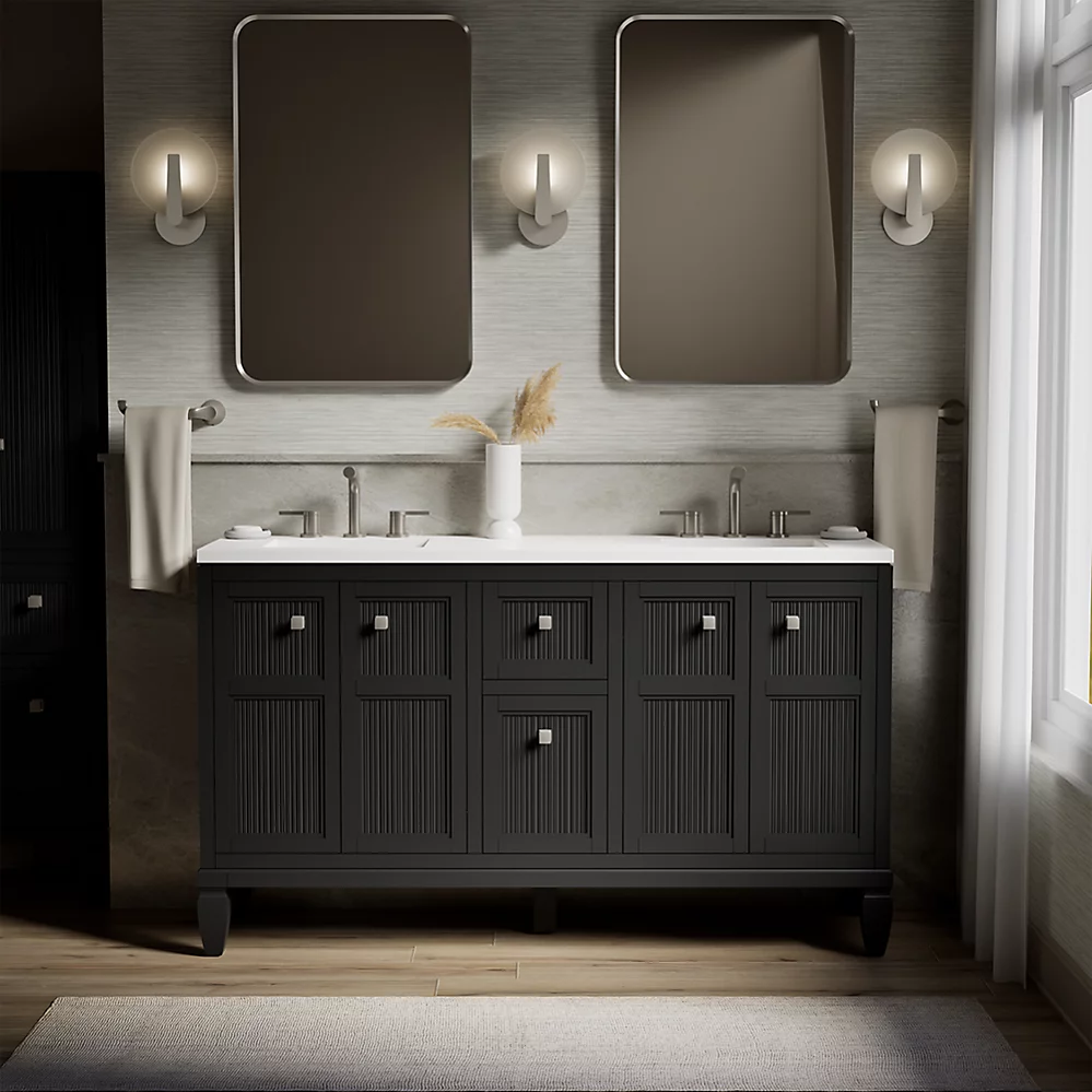 Kohler 33539-ASB-1WX Hearthaven Vanity 60