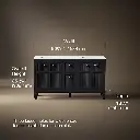 Kohler 33539-ASB-1WX Hearthaven Vanity 60