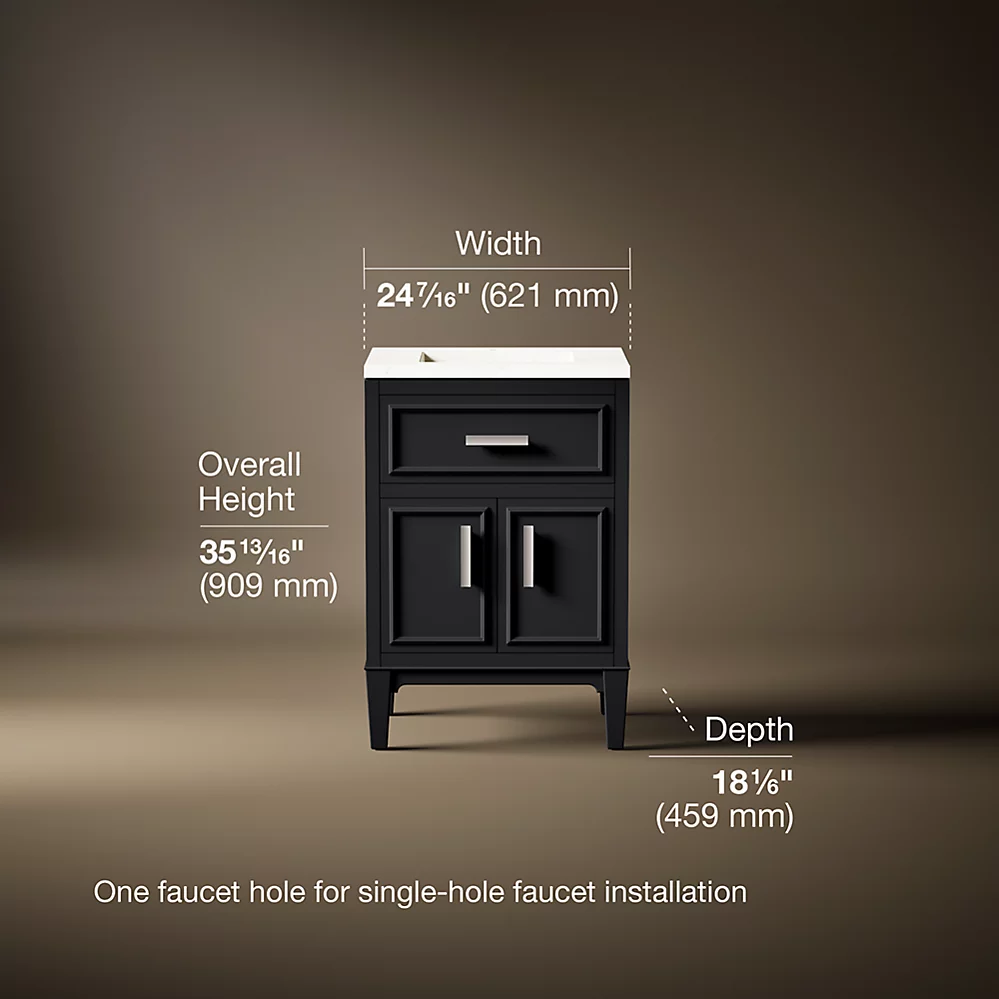 Kohler 33543-ASB-1WX Southerk Vanity 24