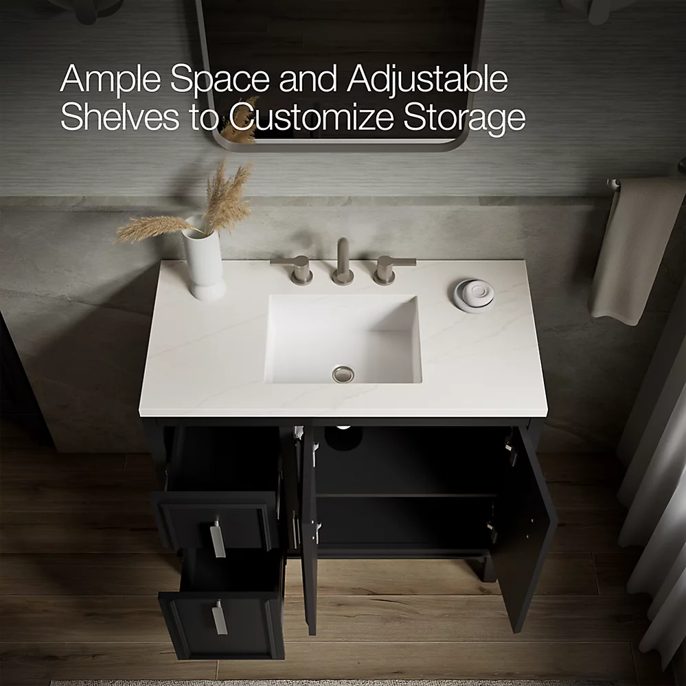 Kohler 33545-ASB-1WX Southerk Vanity 36 Inches