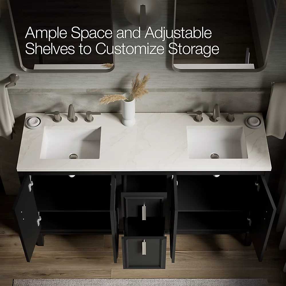 Kohler 33547-ASB-1WX Southerk Vanity 60 Inches